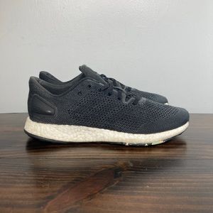 Adidas Pure Boost Black Knit Athletic Training Sneakers Womens Size 7.5